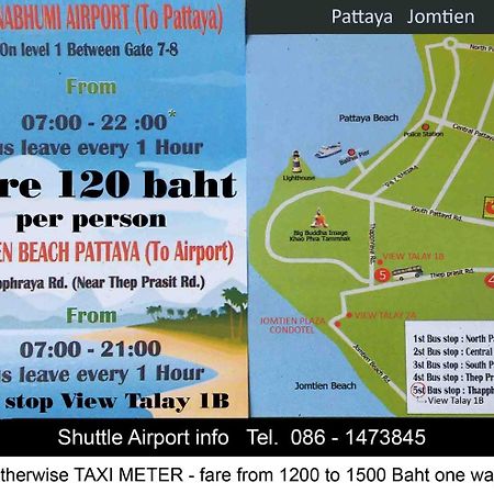 B&B View Talay 1B Studio Jomtien Pattaya Dış mekan fotoğraf